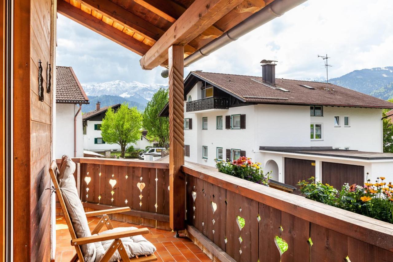 Alpblick Apartment Alpspitze Гармиш-Партенкирхен Экстерьер фото