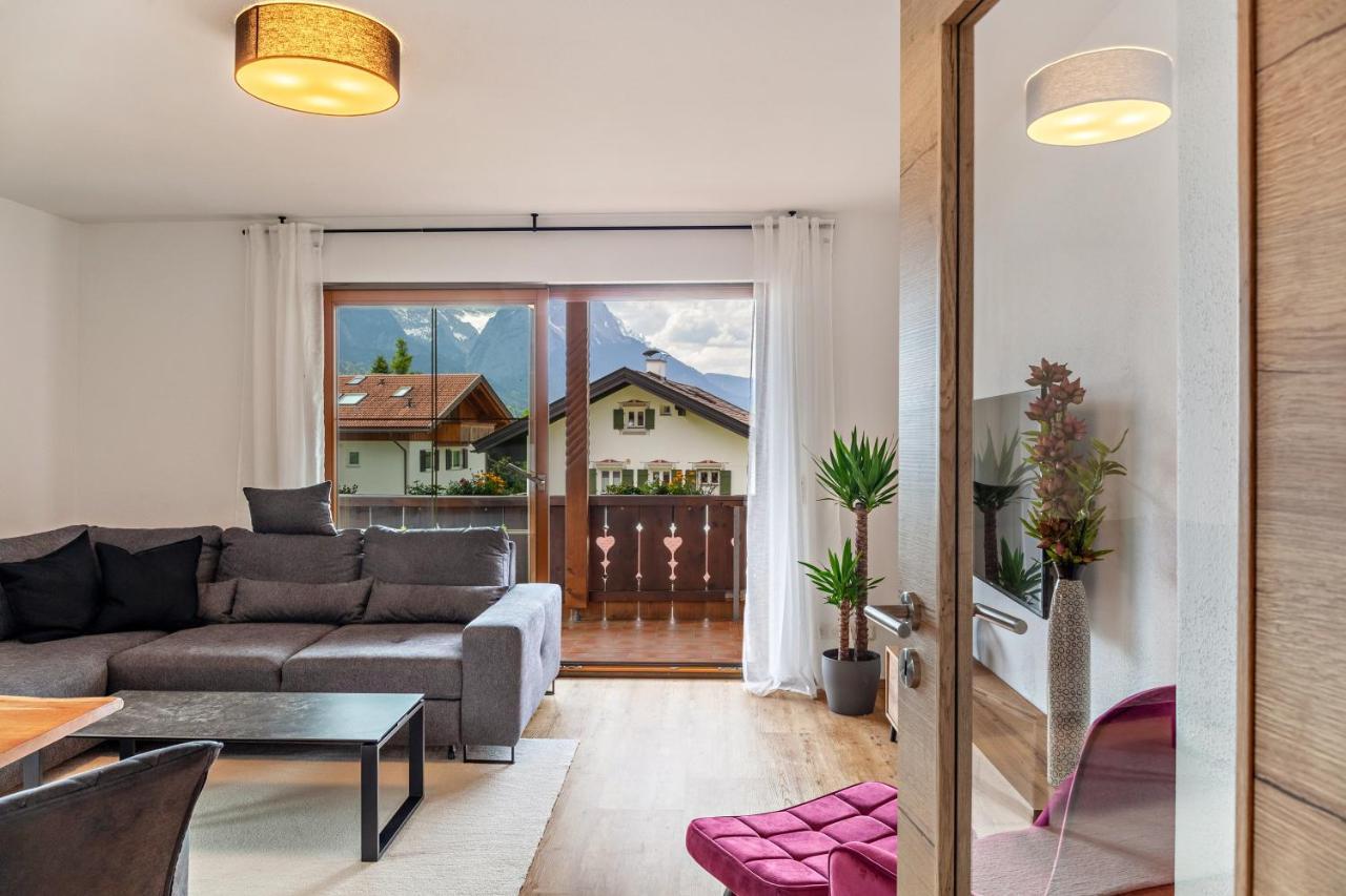 Alpblick Apartment Alpspitze Гармиш-Партенкирхен Экстерьер фото